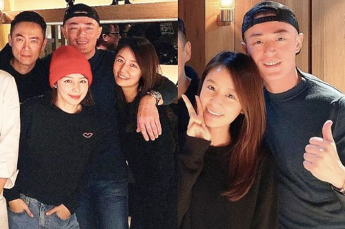 Vợ chồng Lâm Tâm Như tụ tập với nhóm bạn, nhìn cách Hoắc Kiến Hoa chụp ảnh cùng bà xã là biết tình cảm cặp đôi ra sao