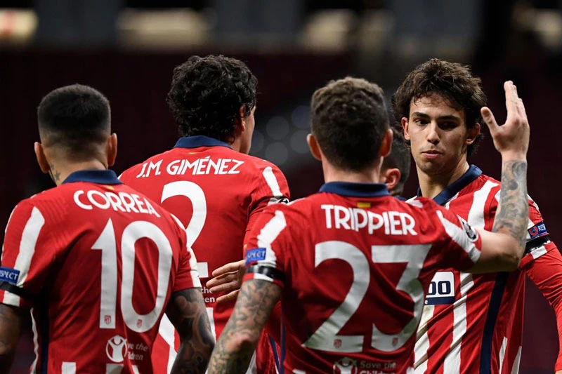 8. Atletico Madrid (giá trị đội hình: 776,70 triệu euro).