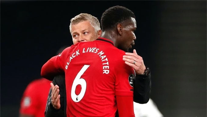 HLV Solskjaer vẫn rất tin tưởng Pogba