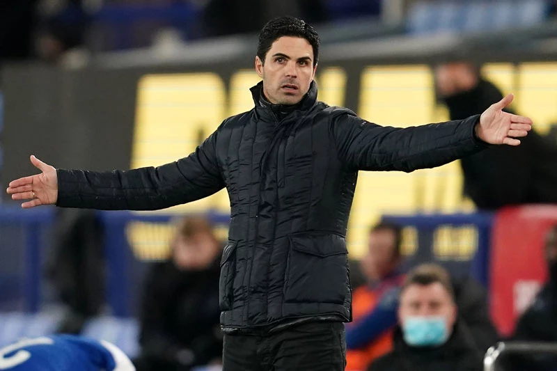 Mikel Arteta.