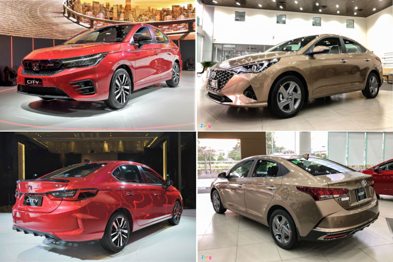 Tầm giá 600 triệu đồng, chọn Honda City hay Hyundai Accent?