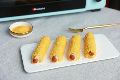 Hotdog phô mai thơm ngon không thể chối từ