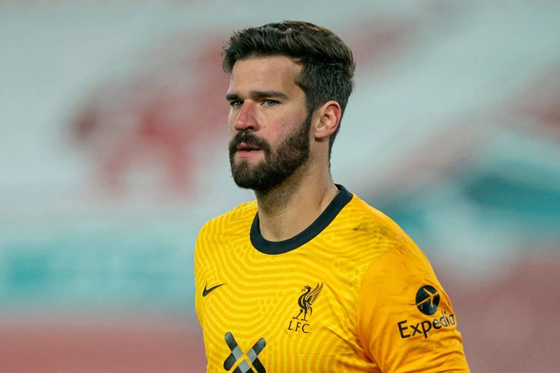 Thủ môn: Alisson Becker (Liverpool, định giá chuyển nhượng: 72 triệu bảng).