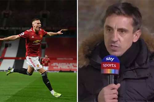 Neville ví McTominay với hai huyền thoại của M.U