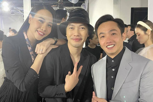 Cường Đôla đưa Đàm Thu Trang đi sự kiện