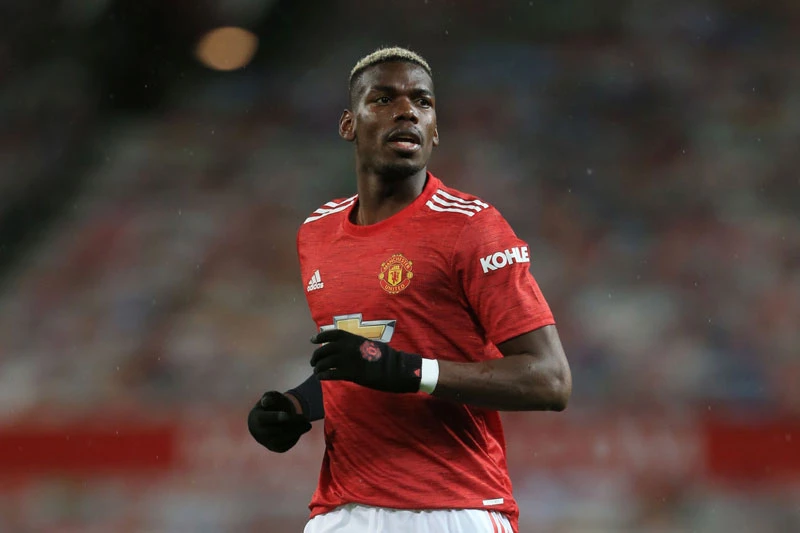 Tiền vệ trung tâm: Paul Pogba (M.U, định giá chuyển nhượng: 58,5 triệu bảng).