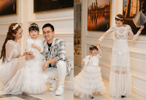 Con gái Hồng Quế hào hứng đi sự kiện cùng mẹ