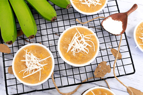 Lạ miệng với bánh chuối hấp kiểu Thái cả nhà ai cũng mê