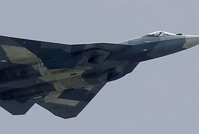 Tiêm kích tàng hình Su-57 của Nga.