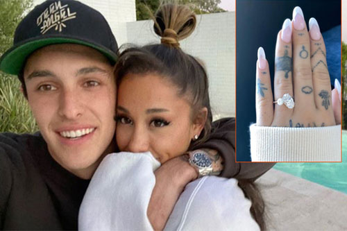 Ariana Grande đính hôn với doanh nhân bất động sản