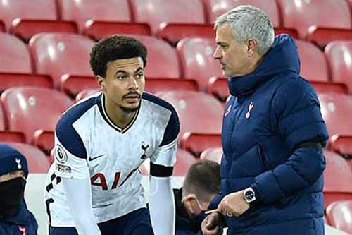 Dele Alli bị Mourinho đối xử tệ bạc ở Tottenham