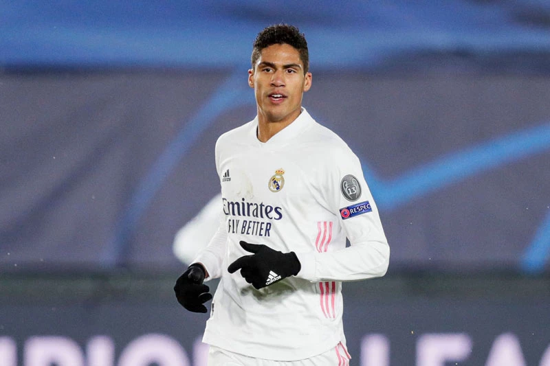 =8. Raphael Varane (Real Madrid, định giá chuyển nhượng: 70 triệu euro).