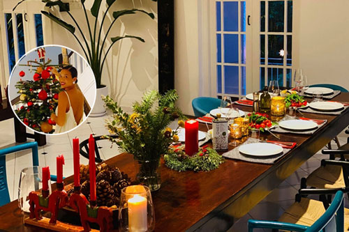 Bằng Lăng trang hoàng nhà cổ đón Giáng sinh