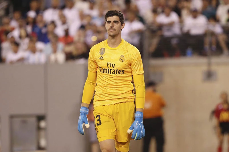 =6. Thibaut Courtois (Real Madrid, định giá chuyển nhượng: 75 triệu euro).