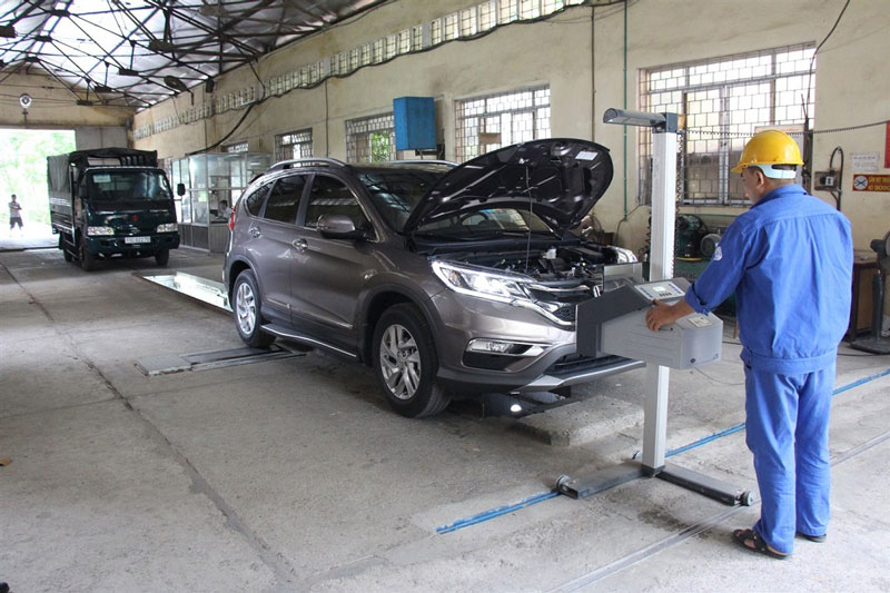 Những lỗi bị từ chối đăng kiểm ô tô tài xế nên biết