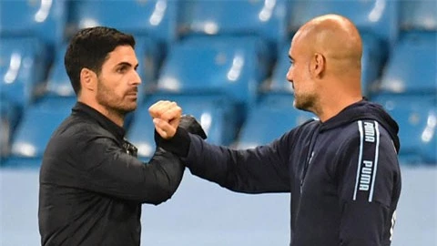 Arsenal vs Man City: Cuộc tái ngộ trớ trêu giữa Arteta và Guardiola