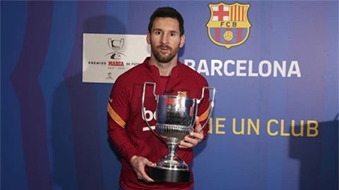 Messi lập kỷ lục lần thứ 7 đoạt danh hiệu Pichichi
