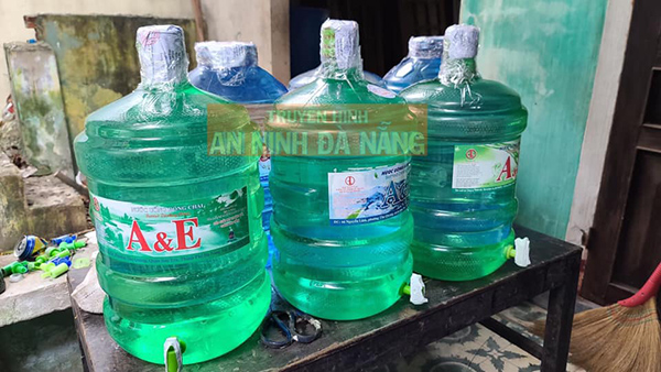 Đà Nẵng: Sản xuất nước uống đóng chai “Anh & Em” không đảm bảo vệ sinh an toàn thực phẩm