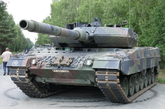 Xe tăng chiến đấu chủ lực Leopard 2A7 của Đức. Ảnh: Topwar.