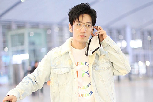 Huỳnh Hiểu Minh hốc hác vì giảm cân