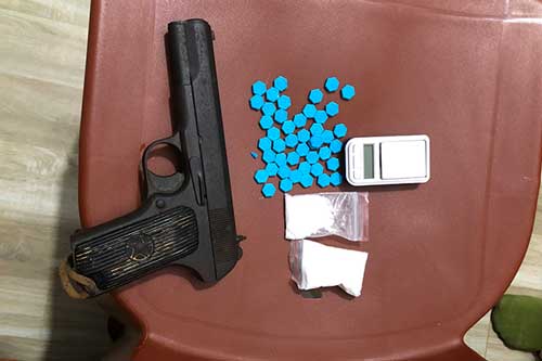 Đắk Nông: Bắt 2 vụ ma túy, thu giữ 1 súng quân dụng