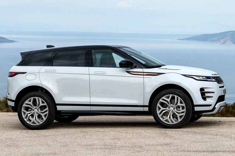 10. Land Rover Range Rover Evoque 2020 (giá khởi điểm của phiên bản hệ dẫn động 4 bánh: 42.650 USD).