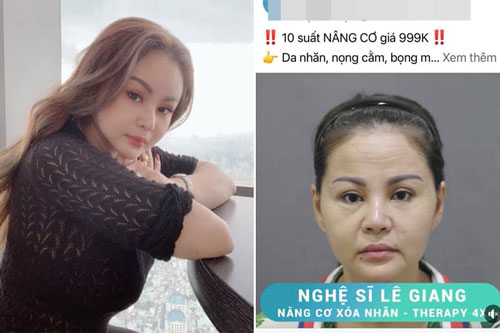 Lê Giang bức xúc khi bị kẻ xấu tự ý lấy ảnh mặt mộc, nhiều nếp nhăn, xuống sắc để quảng cáo