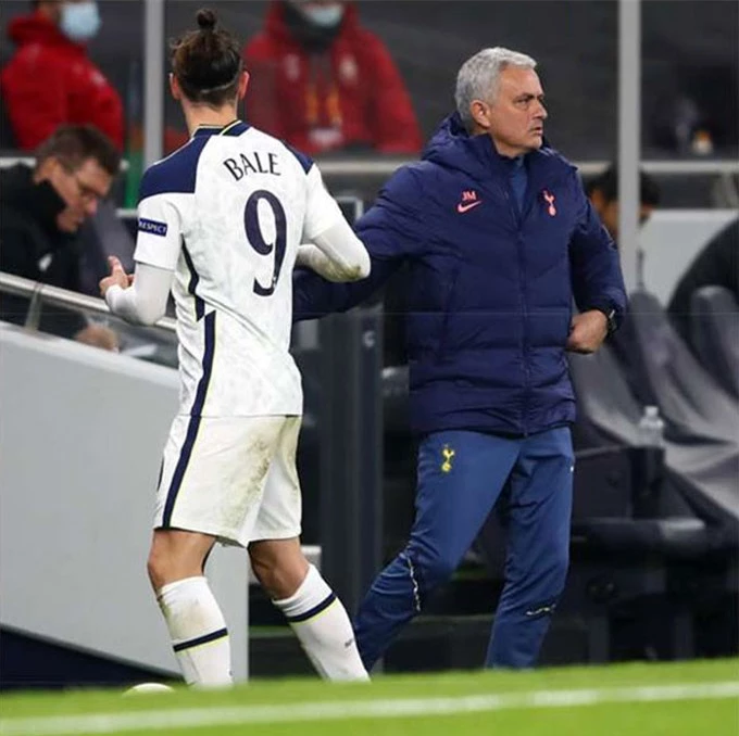 Bale không mang lại hiệu quả cho Tottenham sau khi được tung vào sân từ ghế dự bị