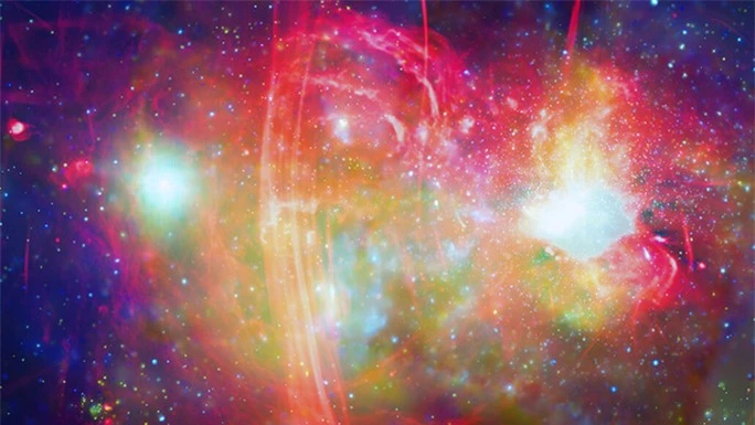 Hàng loạt thiên thể đỏ biến thành màu xanh trong quái vật chứa Trái Đất - Ảnh 1.
