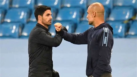 Guardiola: 'Sẽ là sai lầm nếu Arsenal sa thải Arteta'