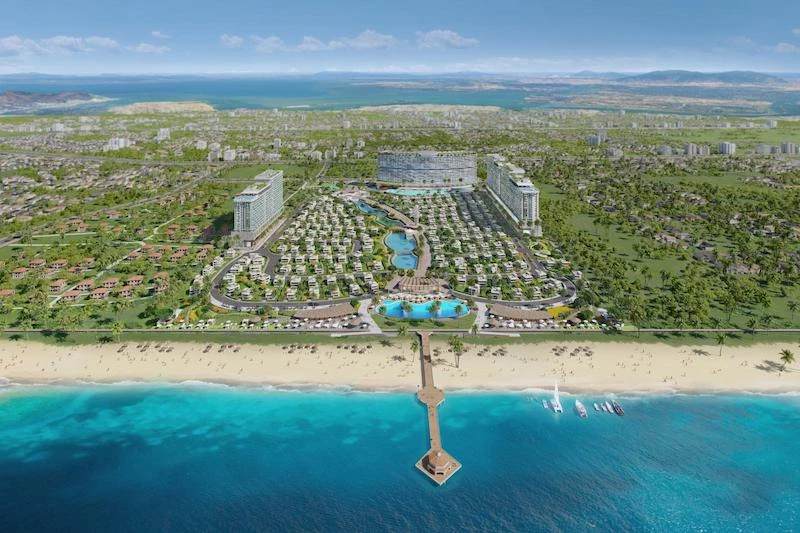 Phối cảnh quần thể nghỉ dưỡng 5 sao chuẩn quốc tế The Maris. Phối cảnh quần thể nghỉ dưỡng 5 sao chuẩn quốc tế The Maris.