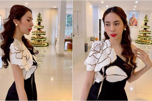 Thủy Tiên giải thích về chiếc cằm nhọn hoắt