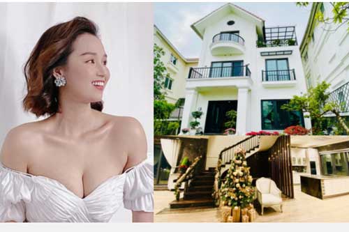 Cận cảnh biệt thự ven hồ rộng lộng lẫy, hơn 500m2 của Lã Thanh Huyền