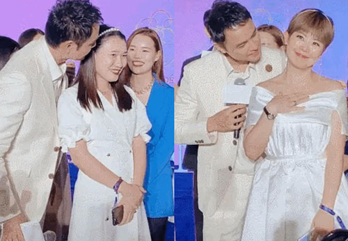 "Hoàng tử ếch" Minh Đạo bị chỉ trích vì vô tư nắm tay, hôn cổ nhân viên nữ