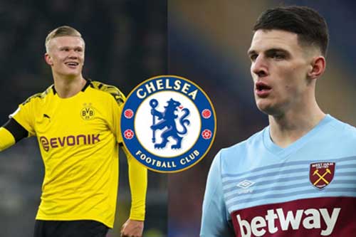 Chelsea tính bán 7 'người thừa' để mua Haaland và Rice