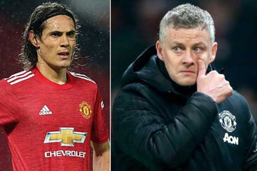 Tỏa sáng giúp M.U vào bán kết Cúp Liên đoàn, Cavani vẫn bị Solskjaer chê