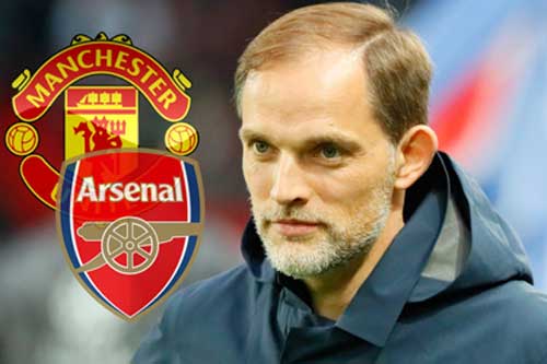Tuchel được liên hệ tới Arsenal và M.U sau khi bị PSG sa thải
