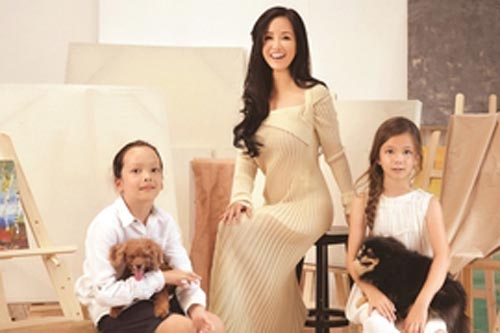 Con trai Hồng Nhung ăn chay từ lúc 1,5 tuổi