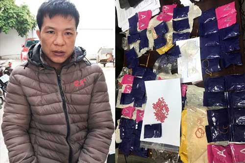 Lên Lóng Luông “đánh” 14 nghìn viên ma túy tổng hợp