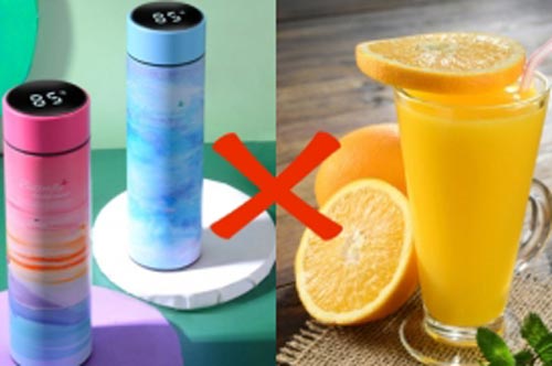 Dùng bình giữ nhiệt đựng 3 loại nước này là dại, uống vào dễ nhiễm độc