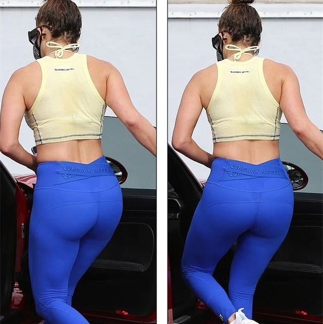 Jennifer Lopez sành điệu tới phòng gym bằng siêu xe - 4