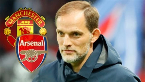 Tuchel được liên hệ tới Arsenal và M.U sau khi bị PSG sa thải