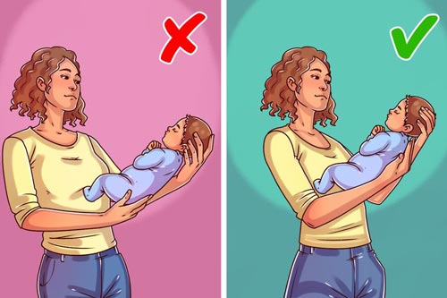 6 cách bế con gây nguy hiểm đến sức khỏe của trẻ, nhiều cha mẹ vẫn vô tình làm mỗi ngày