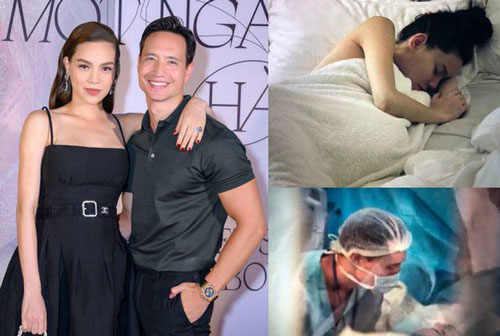 Khoảnh khắc Hồ Ngọc Hà vật vã trước ngày sinh con vì bụng to "muốn rớt"