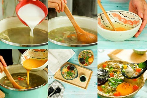 Cách nấu súp hàu trứng bắc thảo cho cả nhà quây quần đêm Giáng sinh