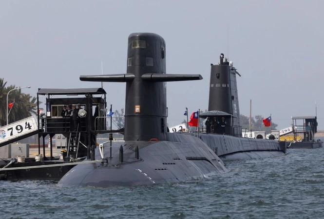 Đài Loan đặt mục tiêu tự chế tạo 8 tàu ngầm mới. (Ảnh: National Interest)