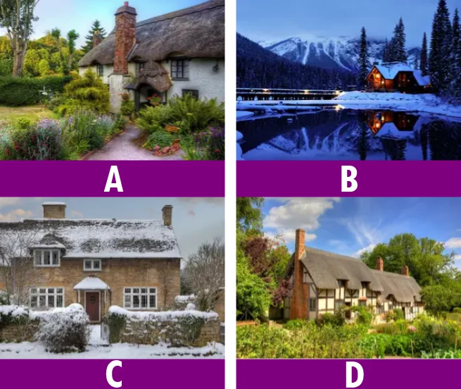 Bạn chọn ngôi nhà nào?
