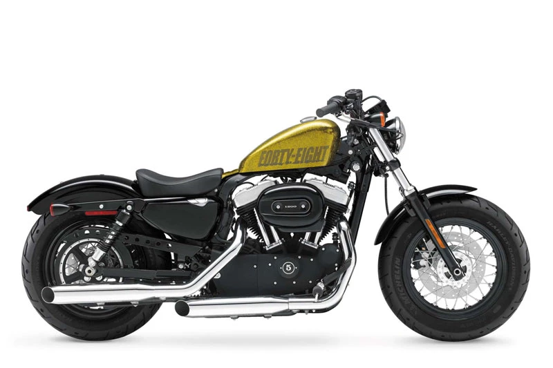 3. Harley-Davidson XL1200X Forty-Eight 2013.