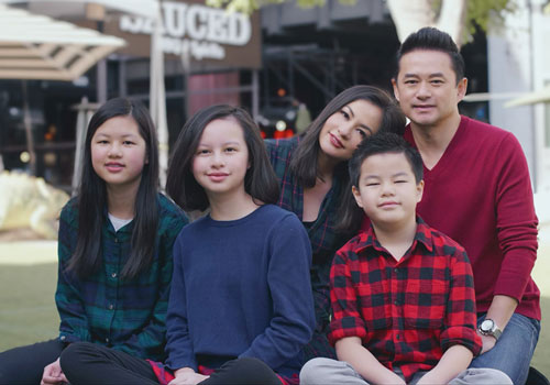 Ngọc Thúy bình yên bên chồng và ba con