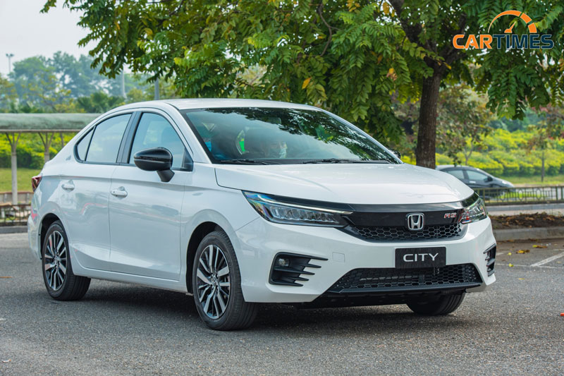 Cận cảnh xe Honda City 2021 phiên bản RS